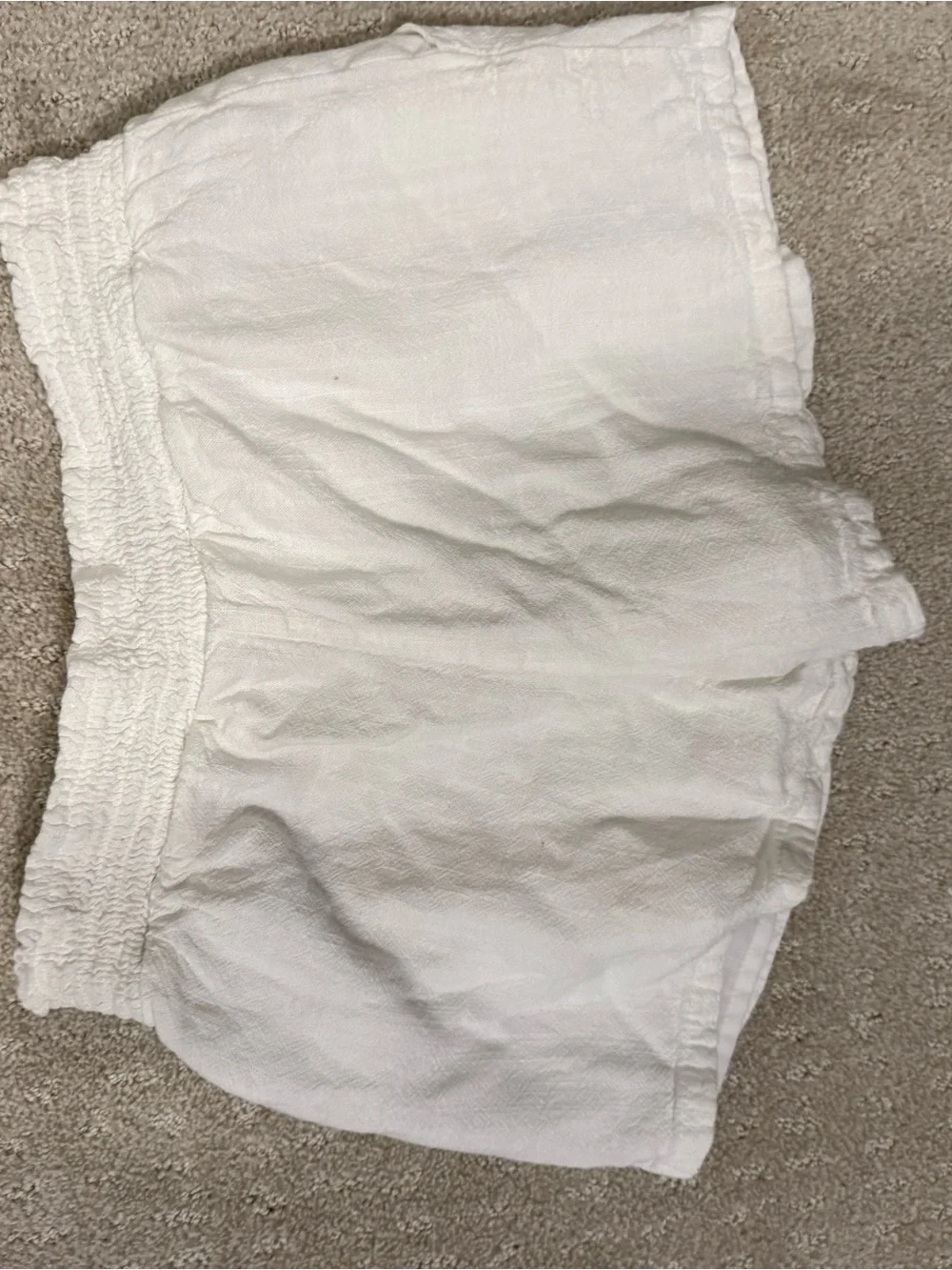 Cat & Jack White Girls' Elastic Waist Shorts